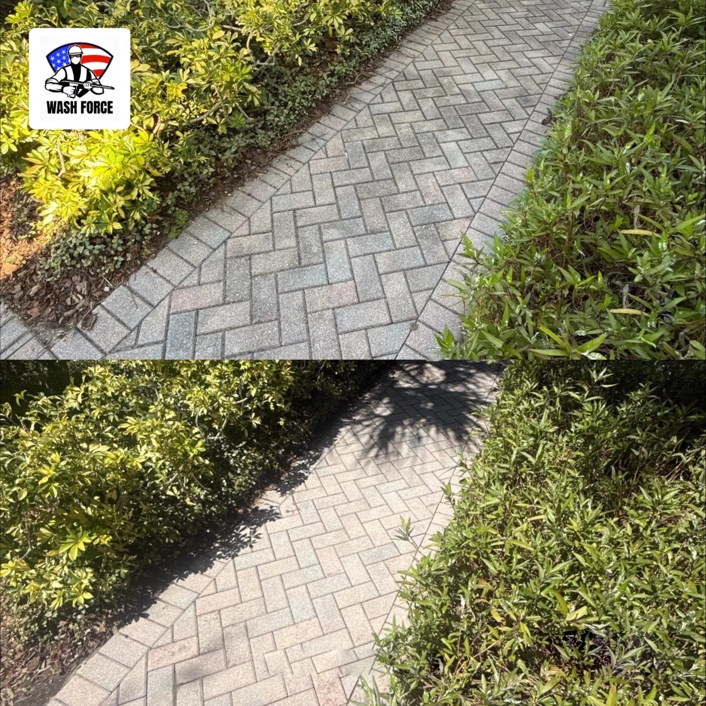 Paver walkway