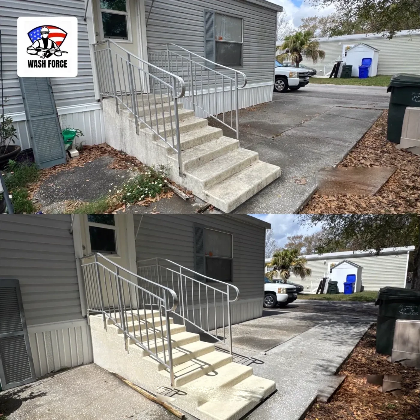Concrete steps & entryways